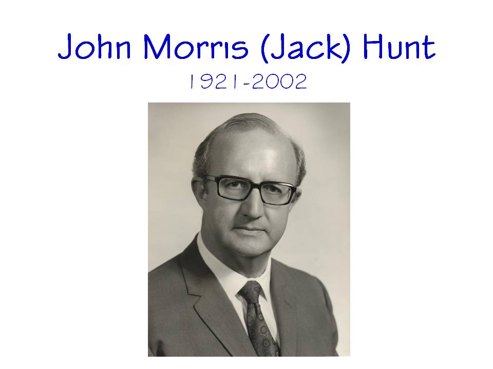 John Morris Hunt Eulogy